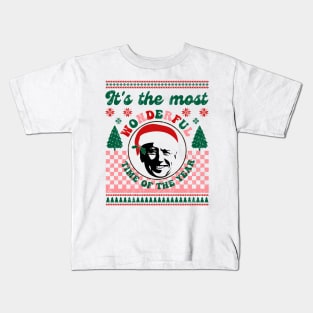 Funny Joe Biden Christmas Kids T-Shirt